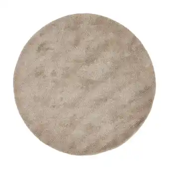 fonQ Interieur05 berber vloerkleed wol zand nador rond 120cm aanbieding