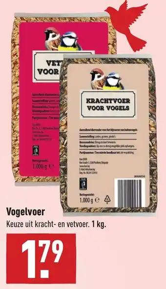 ALDI Vogelvoer 1kg aanbieding