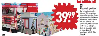 ALDI Playmobil Speeltent aanbieding