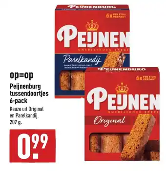 ALDI Peijnenburg tussendoortje 207g aanbieding