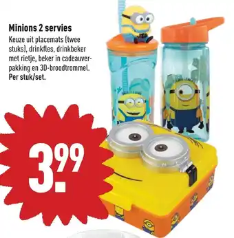 ALDI Minions 2 servies aanbieding