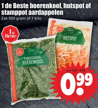 Dirk Boerenkool, hutspot of stamppot aardappelen 500g/1kg aanbieding