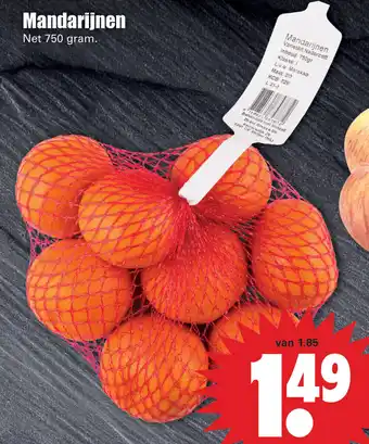 Dirk Mandarijnen 750g aanbieding