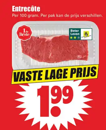 Dirk Entrecote 100g aanbieding