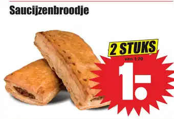 Dirk Saucijzenbroodjes 2st aanbieding