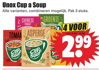 Dirk Unox Cup a Soup 4st aanbieding