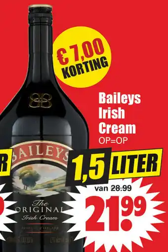 Dirk Baileys Irish Cream 1.5L aanbieding