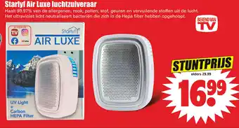 Dirk Starlyf Air Luxe luchtzuiveraar aanbieding