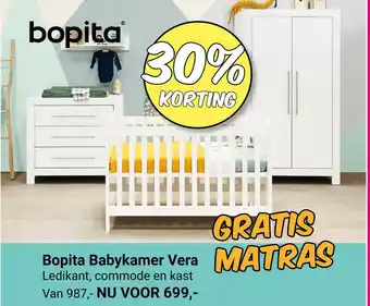 Van Asten BabySuperstore Bopita Babykamer Vera aanbieding