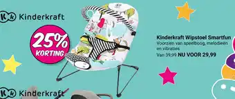 Van Asten BabySuperstore Kinderkraft Wipstoel Smartfun aanbieding