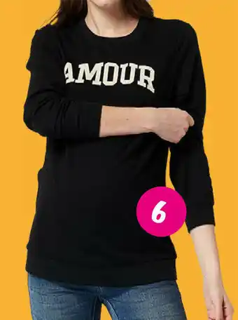 Van Asten BabySuperstore SuperMom Sweater Amour black aanbieding