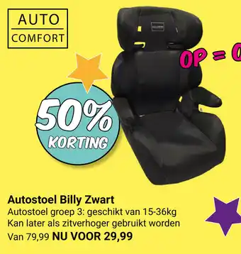 Van Asten BabySuperstore AutoComfort Autostoel Billy aanbieding