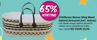 Van Asten BabySuperstore Childhome Moses wieg mand aanbieding