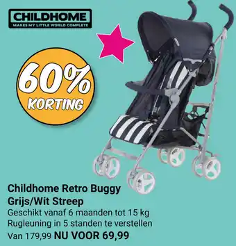 Van Asten BabySuperstore Childhome Retro buggy aanbieding