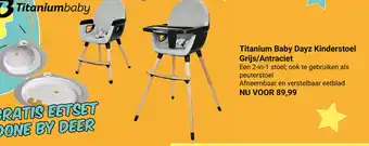 Van Asten BabySuperstore Titanium Baby Kinderstoel Dayz aanbieding