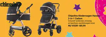 Van Asten BabySuperstore Chipolino Kinderwagen 2in1 Havana aanbieding