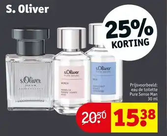 Kruidvat S. Oliver aanbieding