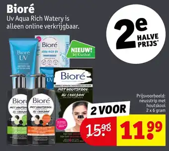 Kruidvat Bioré Uv Aqua Rich Watery aanbieding