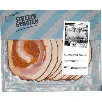 Albert Heijn Streeckgenoten Sambal spekrollade aanbieding