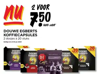 Jumbo DOUWE EGBERTS KOFFIECAPSULES aanbieding