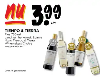 Jumbo TIEMPO & TIERRA Fles 750 ml aanbieding