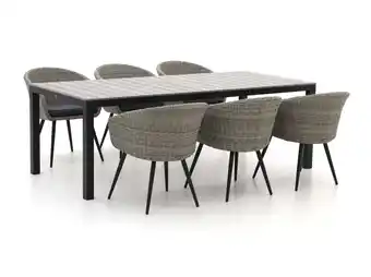 Kees Smit Manifesto veruno/fidenza 220cm dining tuinset 7-delig aanbieding