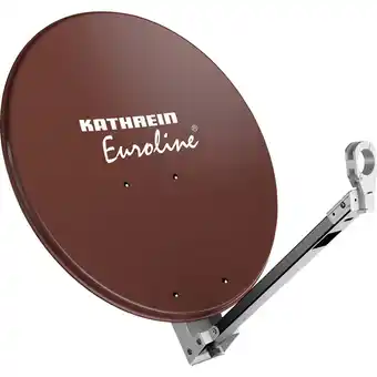 Conrad Kathrein kea 650 satellietschotel 65 cm reflectormateriaal: aluminium rood, bruin aanbieding