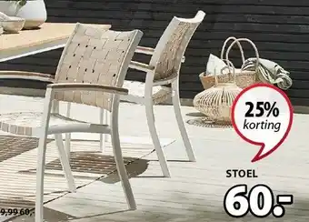 Jysk Jeksen stoel aanbieding