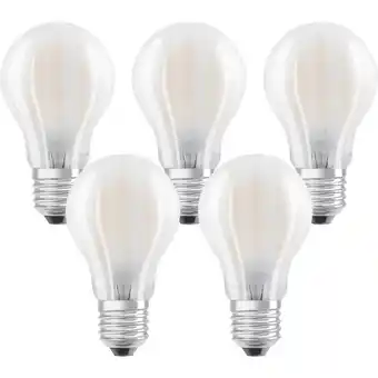 Conrad Osram 4058075090620 led-lamp energielabel e (a - g) e27 peer 6.5 w = 60 w warmwit (ø x l) 60 mm x 108 mm filament / retro-led aanbieding