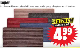 Dirk Loper 57x120 cm aanbieding