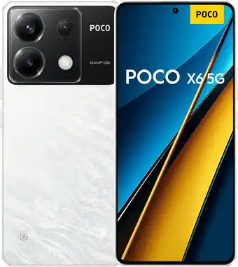 Amazon Xiaomi poco x6 5g 12+256gb white eu aanbieding