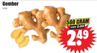 Dirk Gember 500g aanbieding