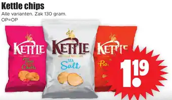 Dirk Kettle chips 130g aanbieding