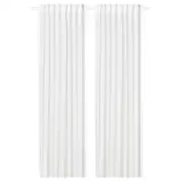 IKEA SilverlÖnn Vitragegordijnen, 1 paar, wit, 145x300 cm aanbieding