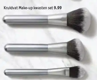 Kruidvat Kruidvat Make-up kwasten set aanbieding