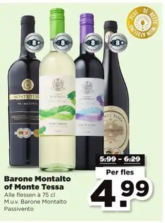 PLUS Barone Montalto of Monte Tessa aanbieding