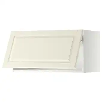 IKEA Metod Bovenkast horizontaal m drukopening, wit/bodbyn ecru, 80x40 cm aanbieding