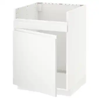 IKEA Metod onderkast voor spoelbak havsen&1bak, wit/voxtorp mat wit, 60x60 cm aanbieding