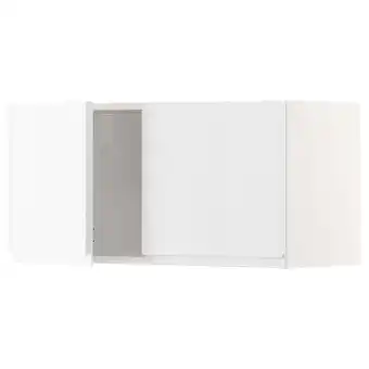 IKEA Metod Bovenkast met 2 deuren, wit/voxtorp hoogglans/wit, 80x40 cm aanbieding