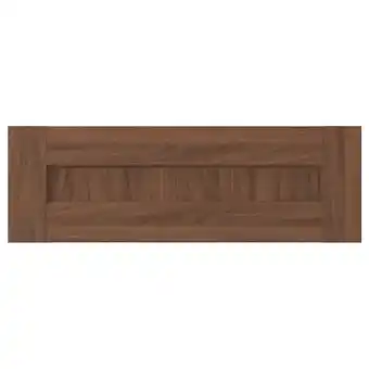 IKEA Enköping ladefront, bruin walnootpatroon, 60x20 cm aanbieding