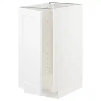 IKEA Metod onderkast spoelbak/afvalscheiding, wit/axstad mat wit, 40x60 cm aanbieding