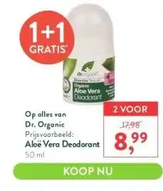 Holland & Barrett Aloë vera deodorant aanbieding