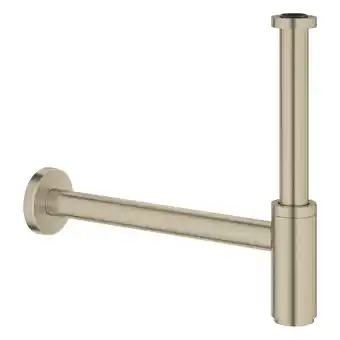 Sanitairwinkel.nl Grohe design sifon 1 1/4 nickel geborsteld aanbieding