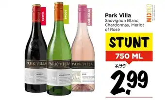 Vomar Voordeelmarkt Park villa 750 ml aanbieding