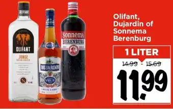 Vomar Voordeelmarkt Olifant dujardin of sonnema berenburg 1 liter aanbieding