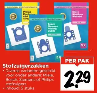 Vomar Voordeelmarkt Stofzuigerzakken aanbieding