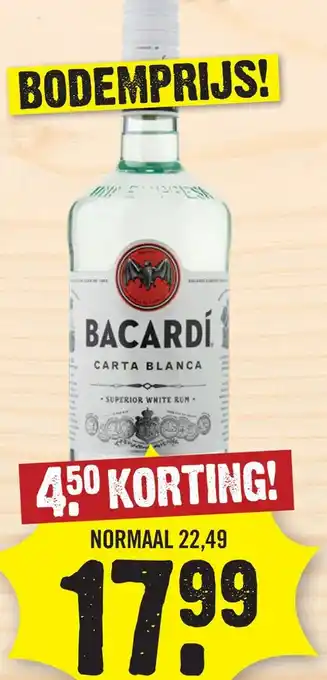 Dirk Bacardi aanbieding