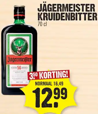 Super Dirck 3 Jägermeister kruidenbitter aanbieding