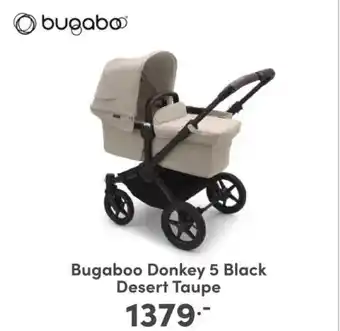 Baby & Tiener Bugaboo donkey 5 black desert taupe aanbieding