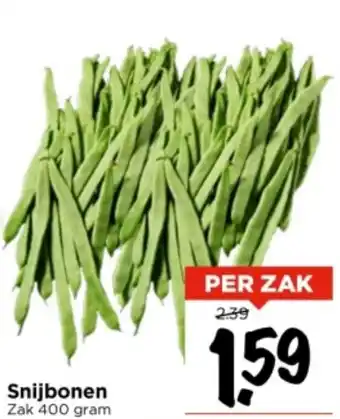 Vomar Voordeelmarkt Snijbonen Zak 400 gram aanbieding